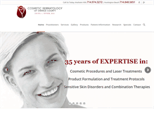 Tablet Screenshot of laserdermdoc.com